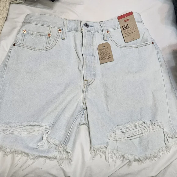 Levi's 501 Original Jean Shorts - Picture 1 of 12